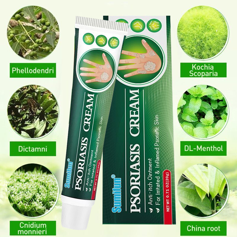Sumifun Eczema Treatment Antibacterial Cream Anti Fungal Anti Itch ...