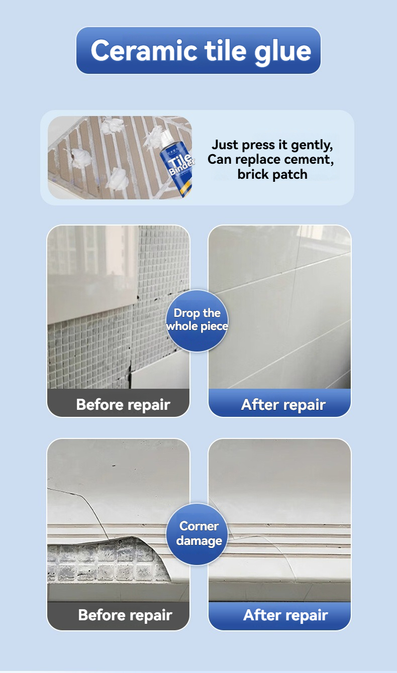 COD Floor Tile Adhesive Repair Glue tile adhesive glue Waterproof tile ...