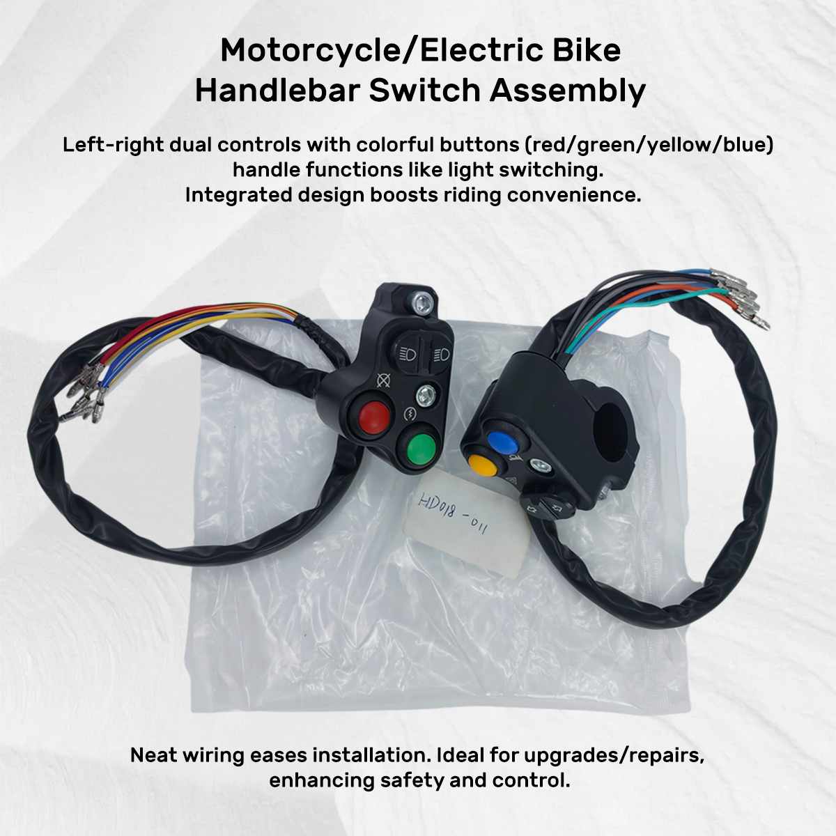 UNIVERSAL HANDLE SWITCH (LEFT and RIGHT SIDE) MOTORCYCLE | Shopee ...