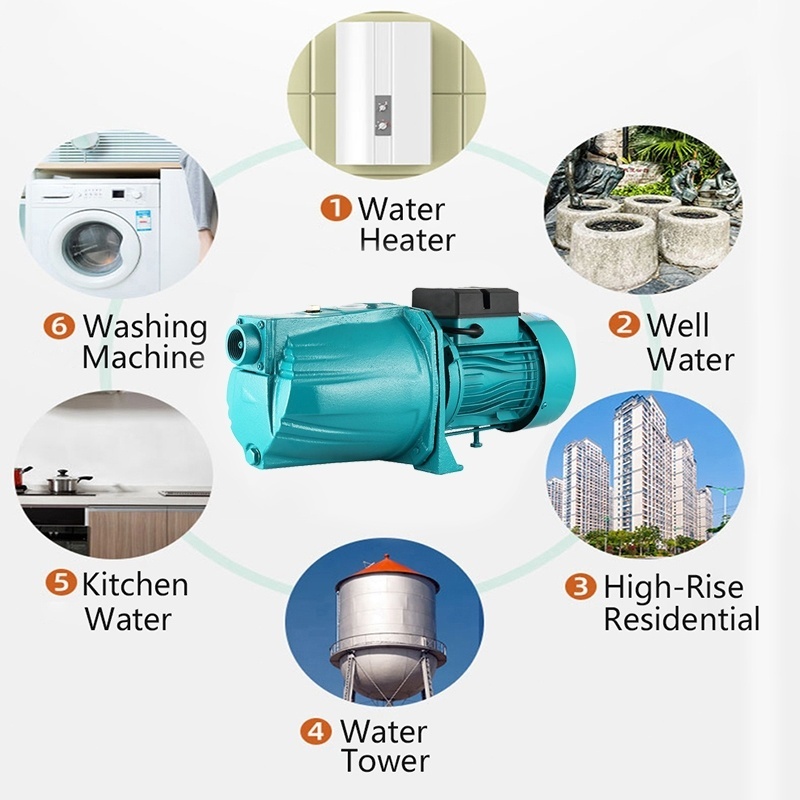 REAIM Electric Jet Pump Self Priming Water Booster Pump Automatic ...