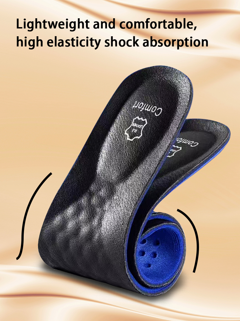 Leather shoes pad insole men women archsupportinsole running high jump ...