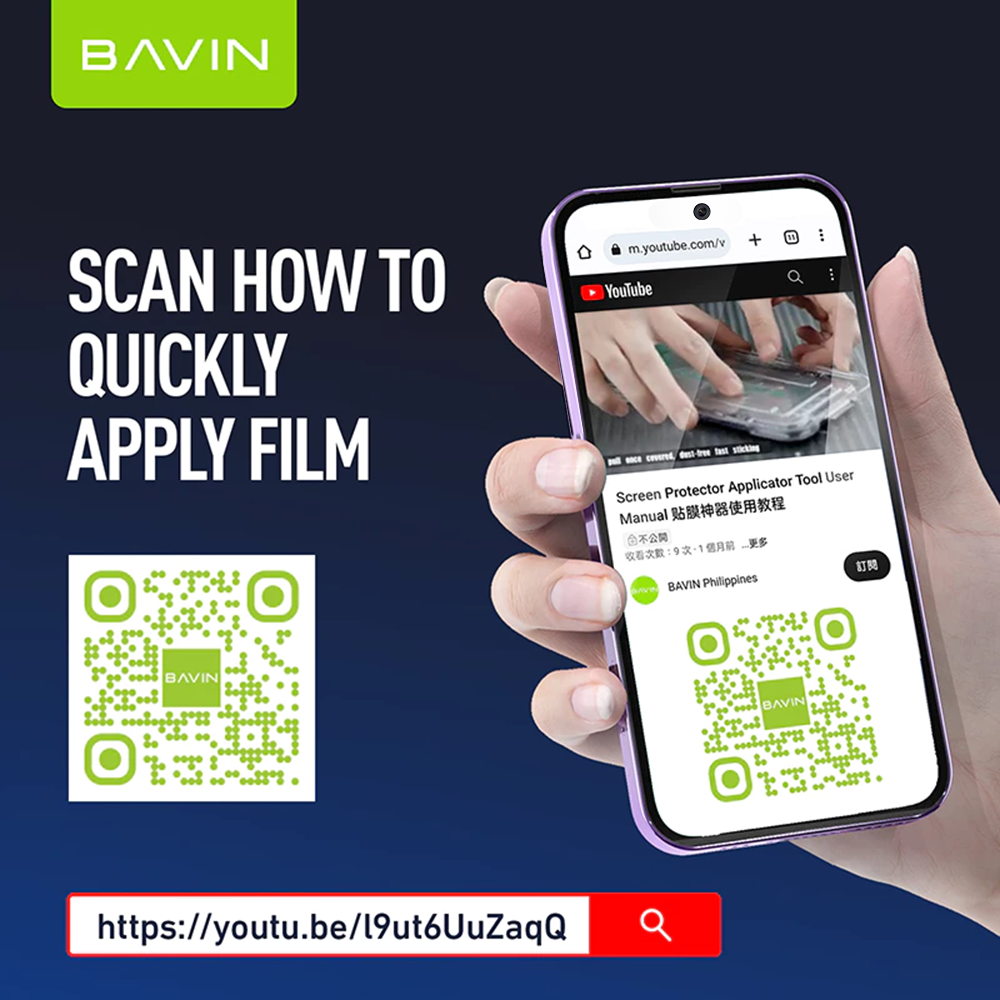 BAVIN Q11 One Click Screen Protector Privacy Tempered Glass for iP X/XS ...
