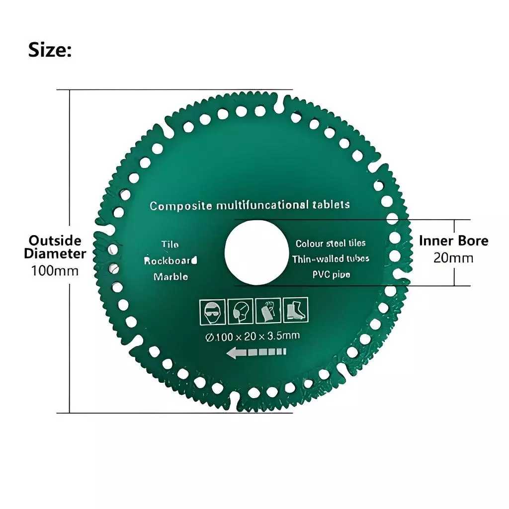 Diamond Saw Blade Cut Off Wheels Saw Blade for Metal Iron Steel Rock ...
