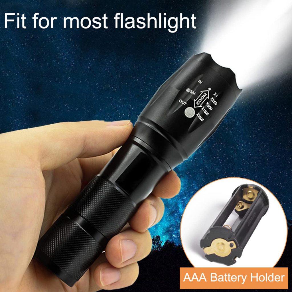 TV139 TacLight Flashlight Battery Operated Brightness Adjustable ...