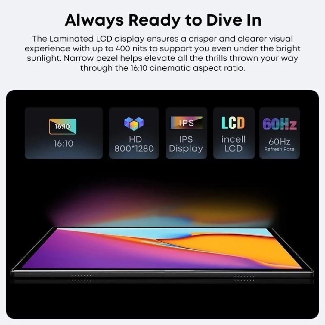 Tab 11 Pro Tablet 16GB RAM + 512GB ROM 4K Display Dual SIM Slot 4G WIFI ...