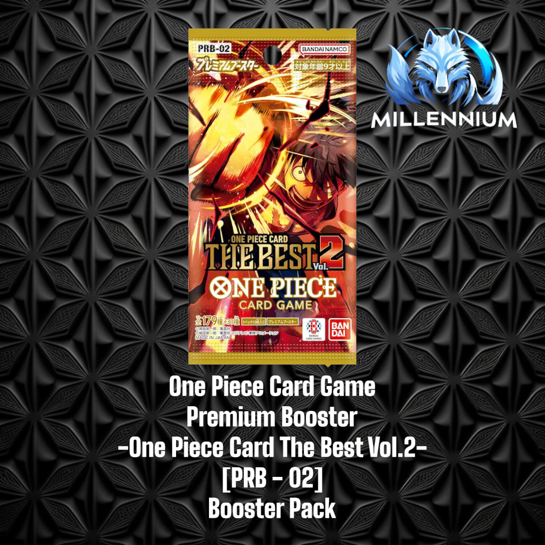 One Piece Card Game PRB 02 Booster Pack | PREMIUM BOOSTER -ONE PIECE ...