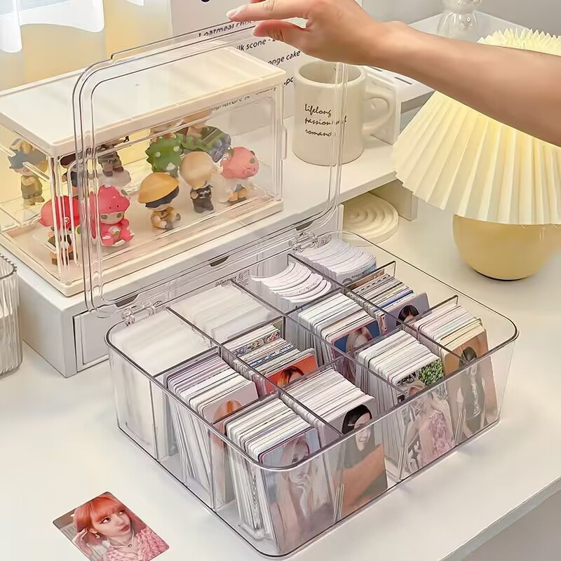 Acrylic Small Card Storage Box Ultraman Pokémon One Piece Self-printed ...