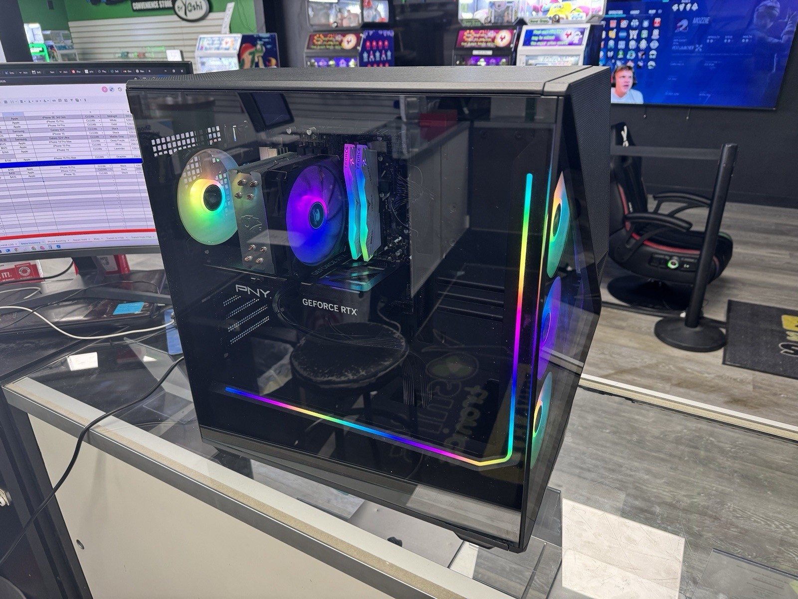 GREAT COND IBuyPower I9 14900F RTX 4070 Super 32GB DDR5 2TB SSD C0925 Ph 11134208 81ztk