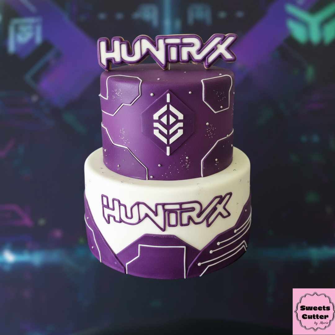 HUNTRIX LOGO THEME FONDANT COOKIE CLAY STAMP & CUTTER | Shopee Philippines