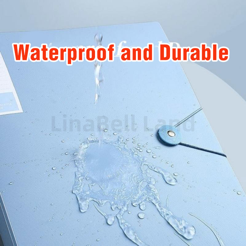 Clear Book Long A4 Expanding File Folder Document Organizer Storage ...