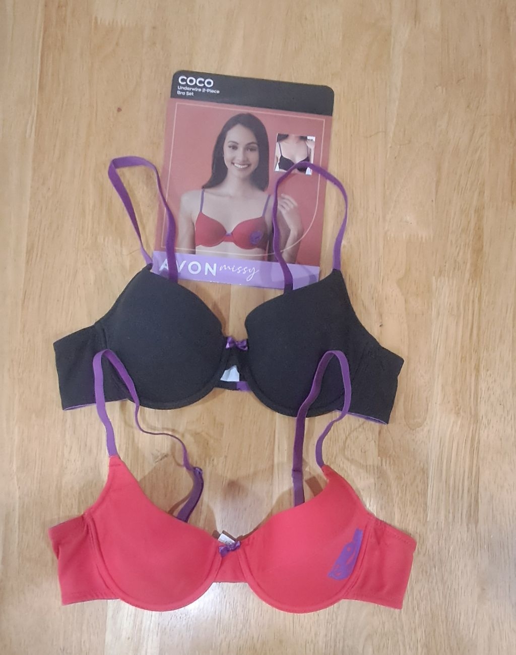 AVON MARIBETH NON-WIRE M-FRAME 2-PC BRA SET | Shopee Philippines