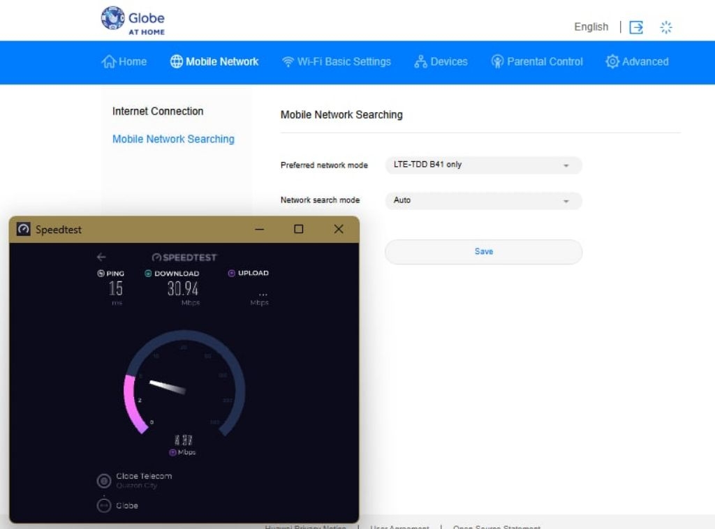 Globe Prepaid Wifi B312-939 with ADMIN ACCESS for GLOBE/GOMO/TM SIM ...