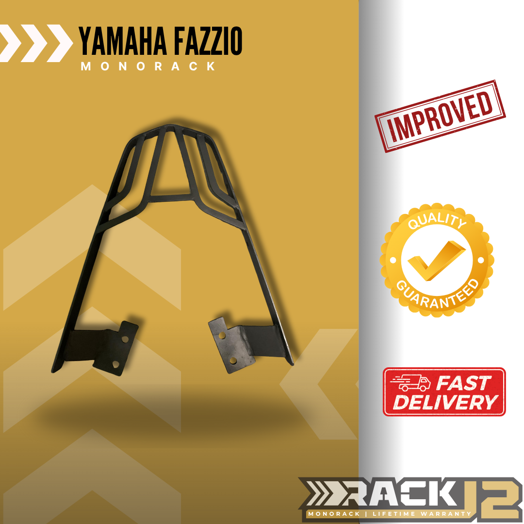 New Yamaha Fazzio RackJ2 Monorack Bracket Heavy Duty Lifetime Warranty ...