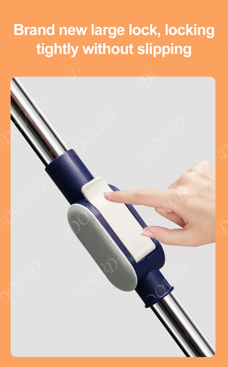 Dowd Spin Mop Replacement Handle 2025 New Thick Stainless Steel ...