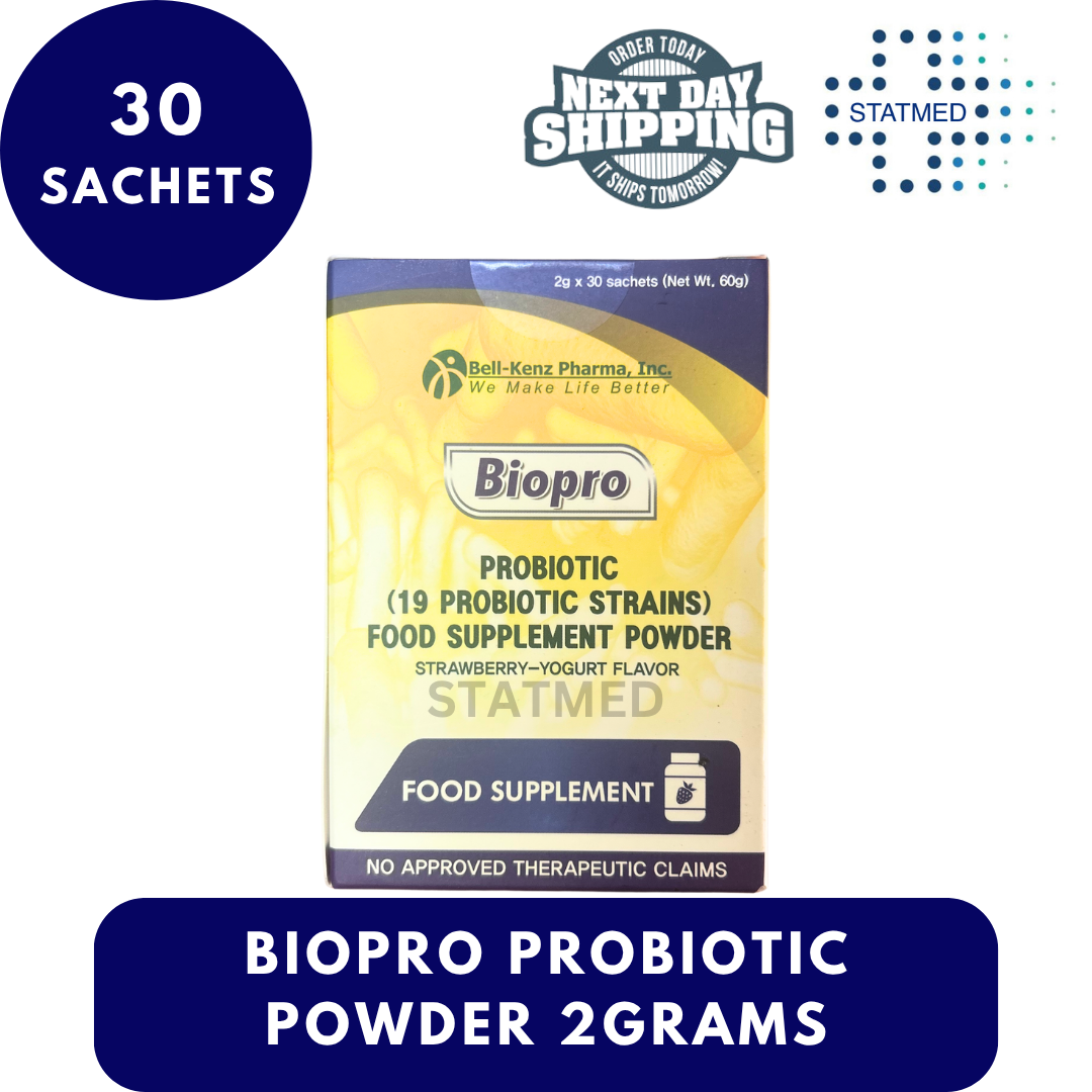 Biopro Probiotic Food Supplement Powder 2grams (19 Probiotic Strains ...