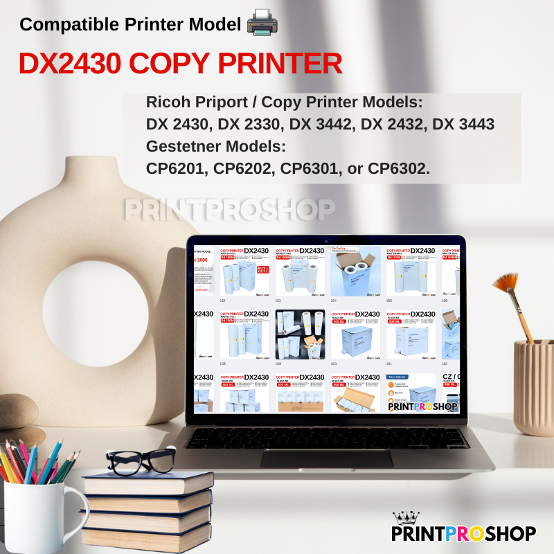 DX2430 Copy Printer and Priport ink for Ricoh and Gestetner DX 2430 DX ...