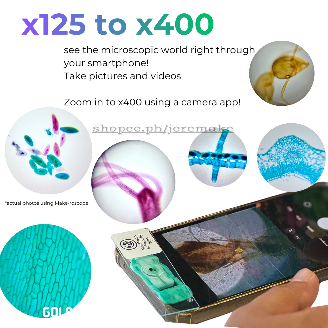 jeremake Make-roscope (Keychain Microscope for Smartphone & Tablet ...