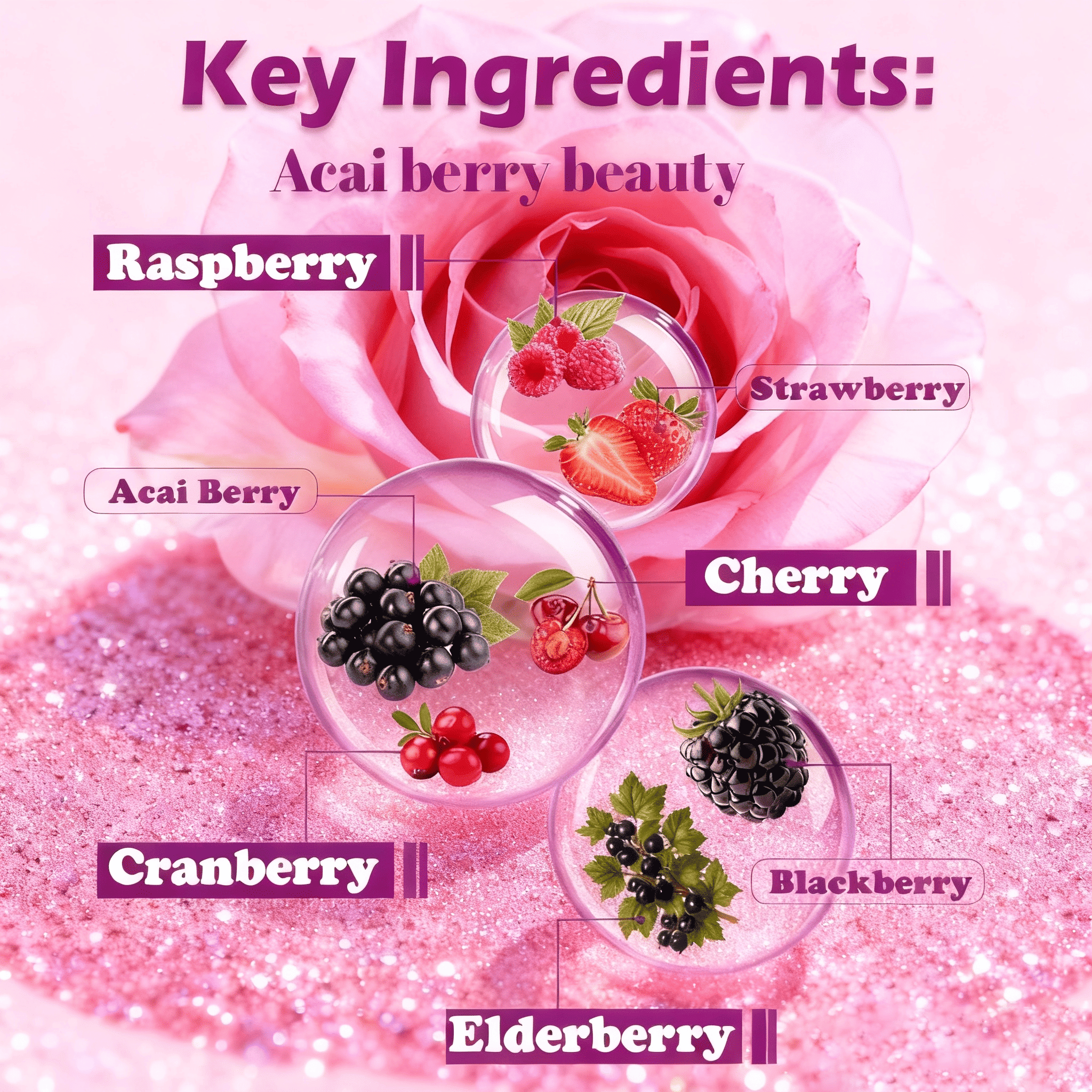 【BUDGET COMBO】Weekit7 Acai Berry Beauty Drink Set,Hormone,Barley Grass ...