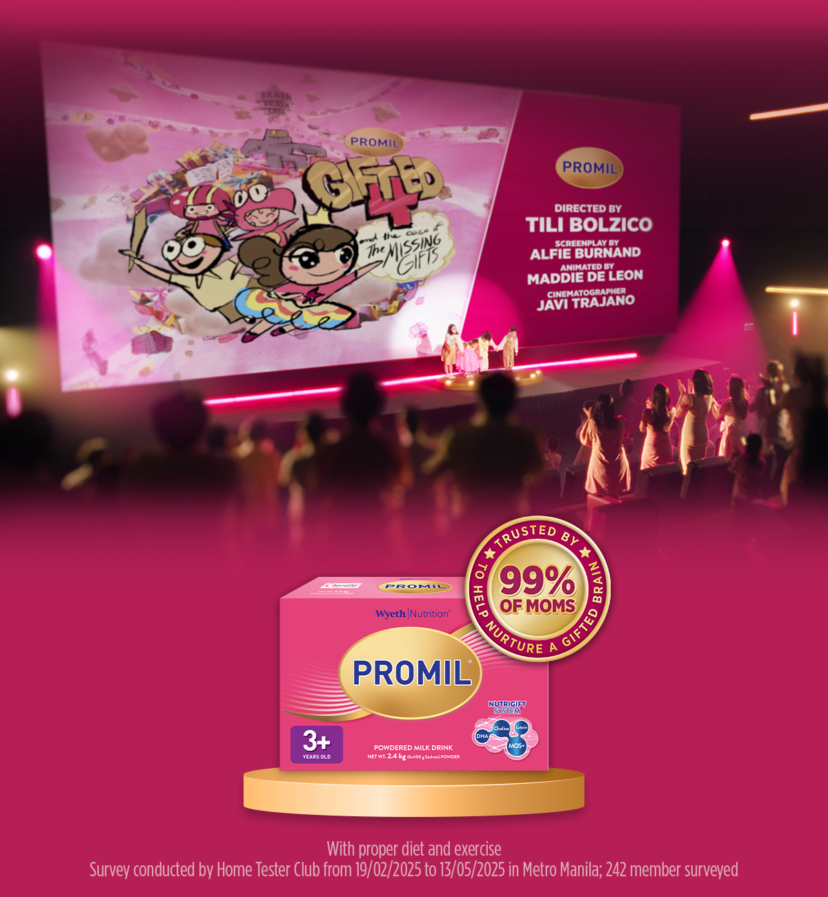 Promil Four Powdered Milk Drink for Children Above 3 Years Old 600g ...