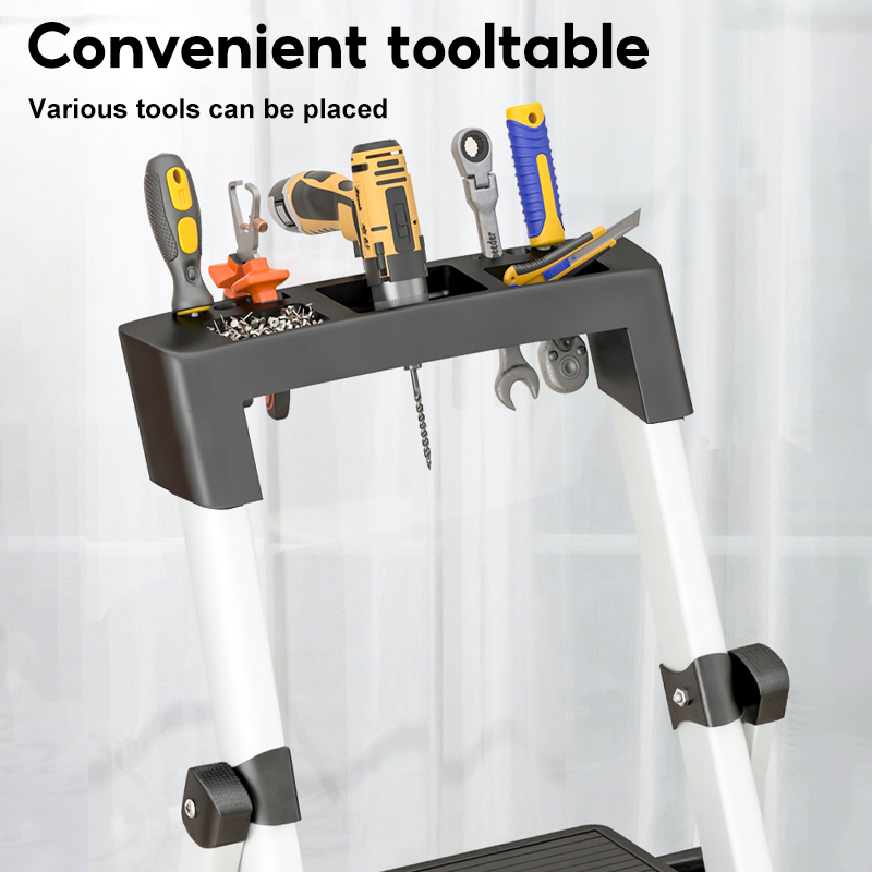 Talmf Ladder Foldable Heavy Duty 7/8 Steps Thick Home Portable Ladder ...