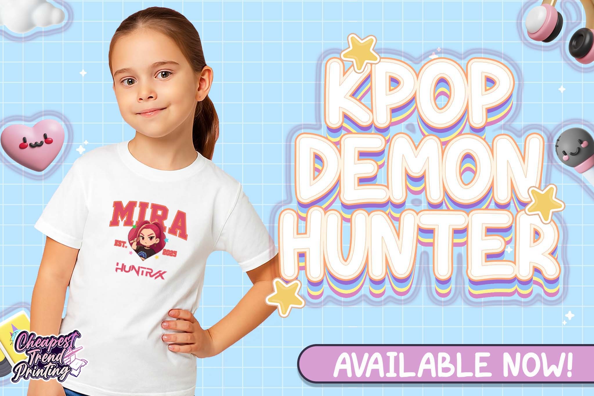 HUNRIX KPOP DEMON HUNTER TEES | Shopee Philippines