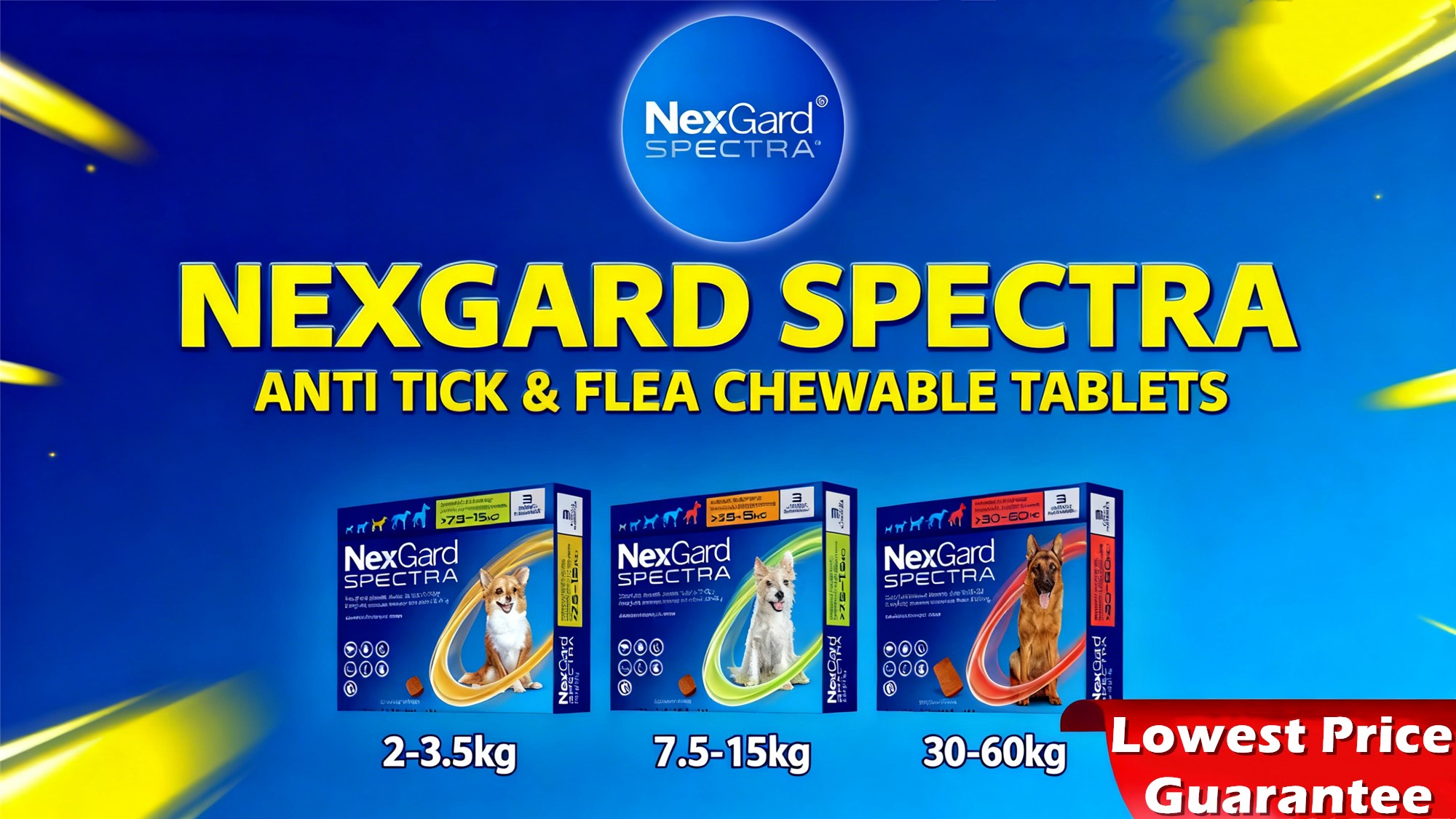 Nexgard Spectra Anti Tick & Flea with Sticker for DOGS | Shopee Philippines