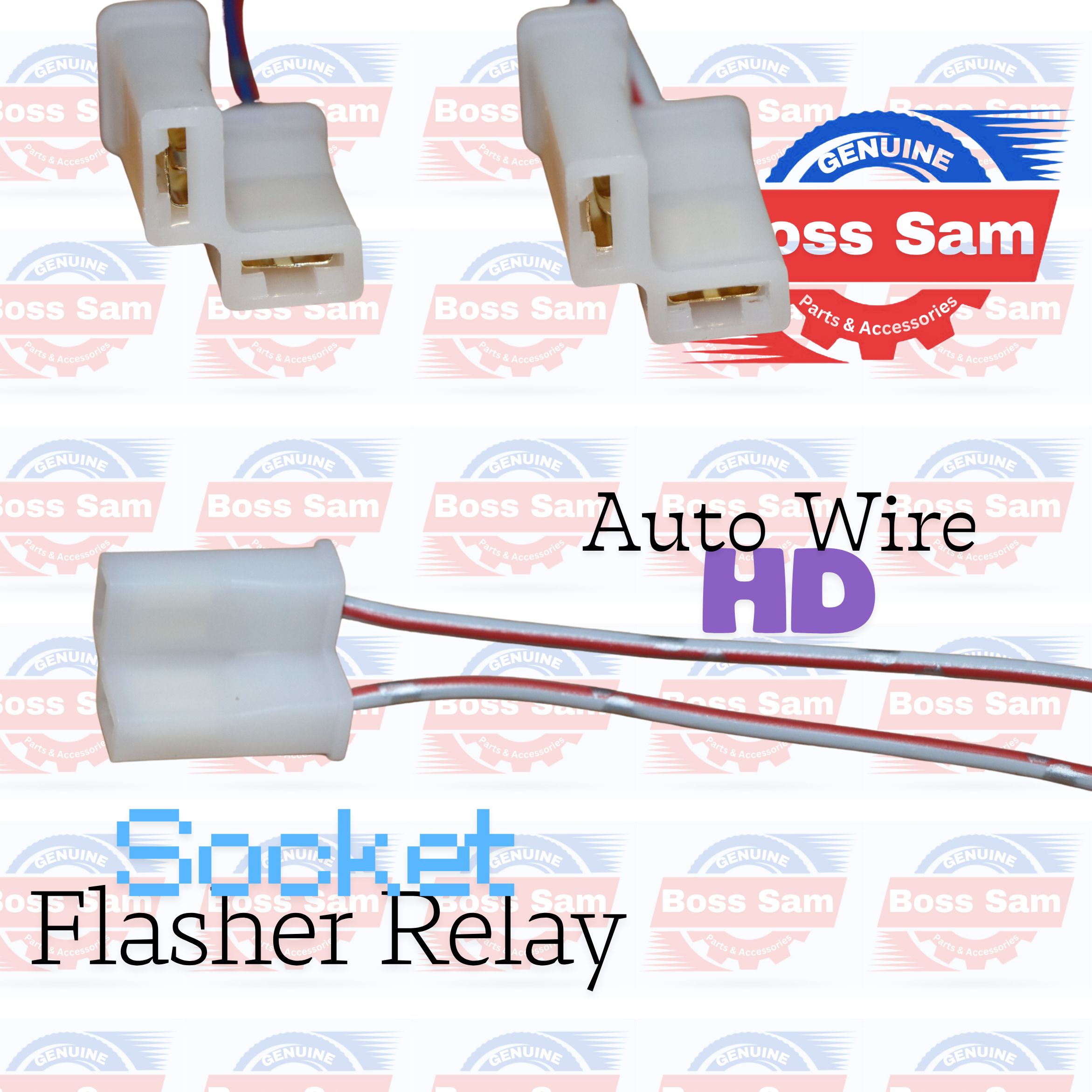Signal Flasher Relay Socket for Motorcycle - Japan Auto Wire Connector ...