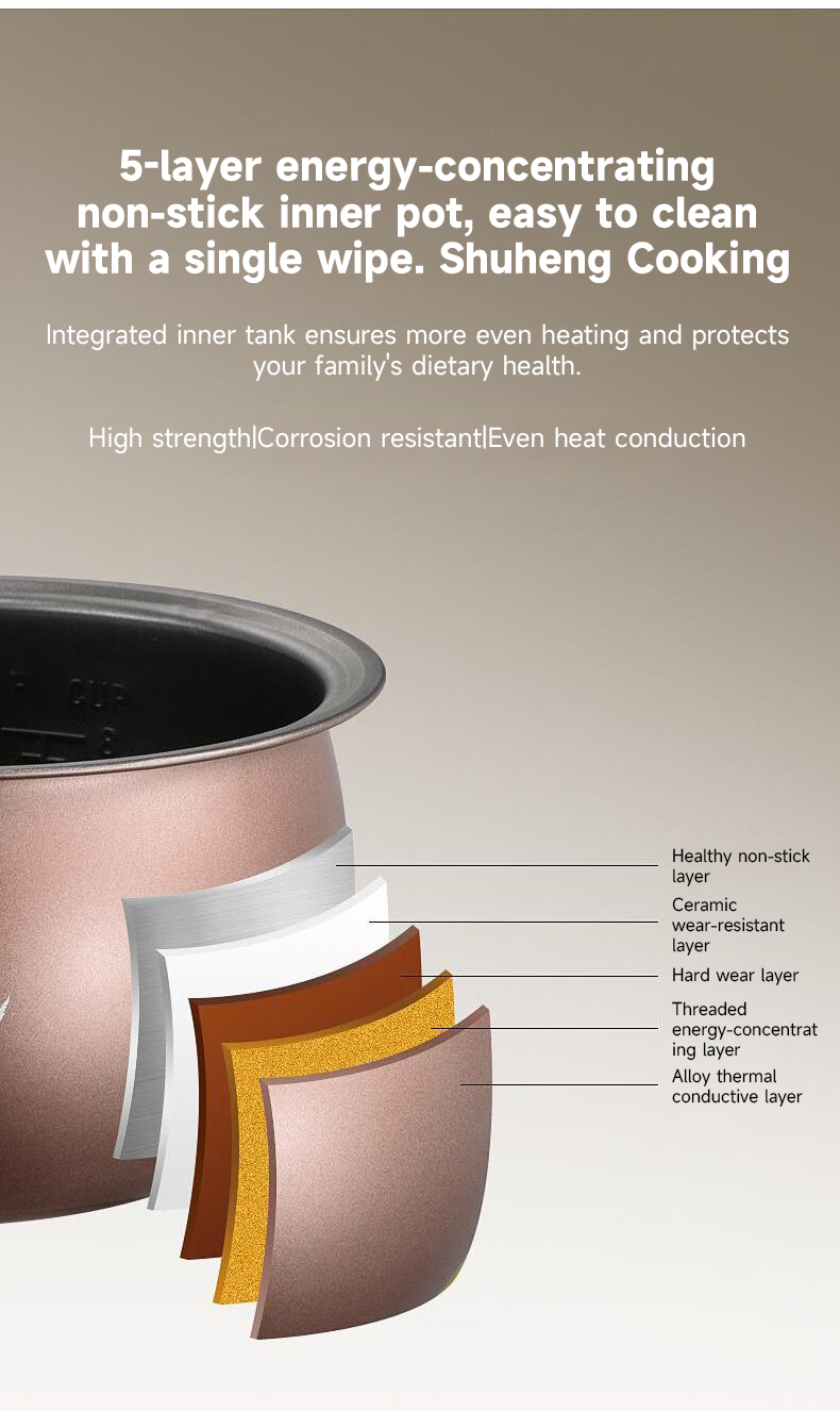 OOKAS Large Capacity Home Multifunctional Electric Rice Cooker 220v ...