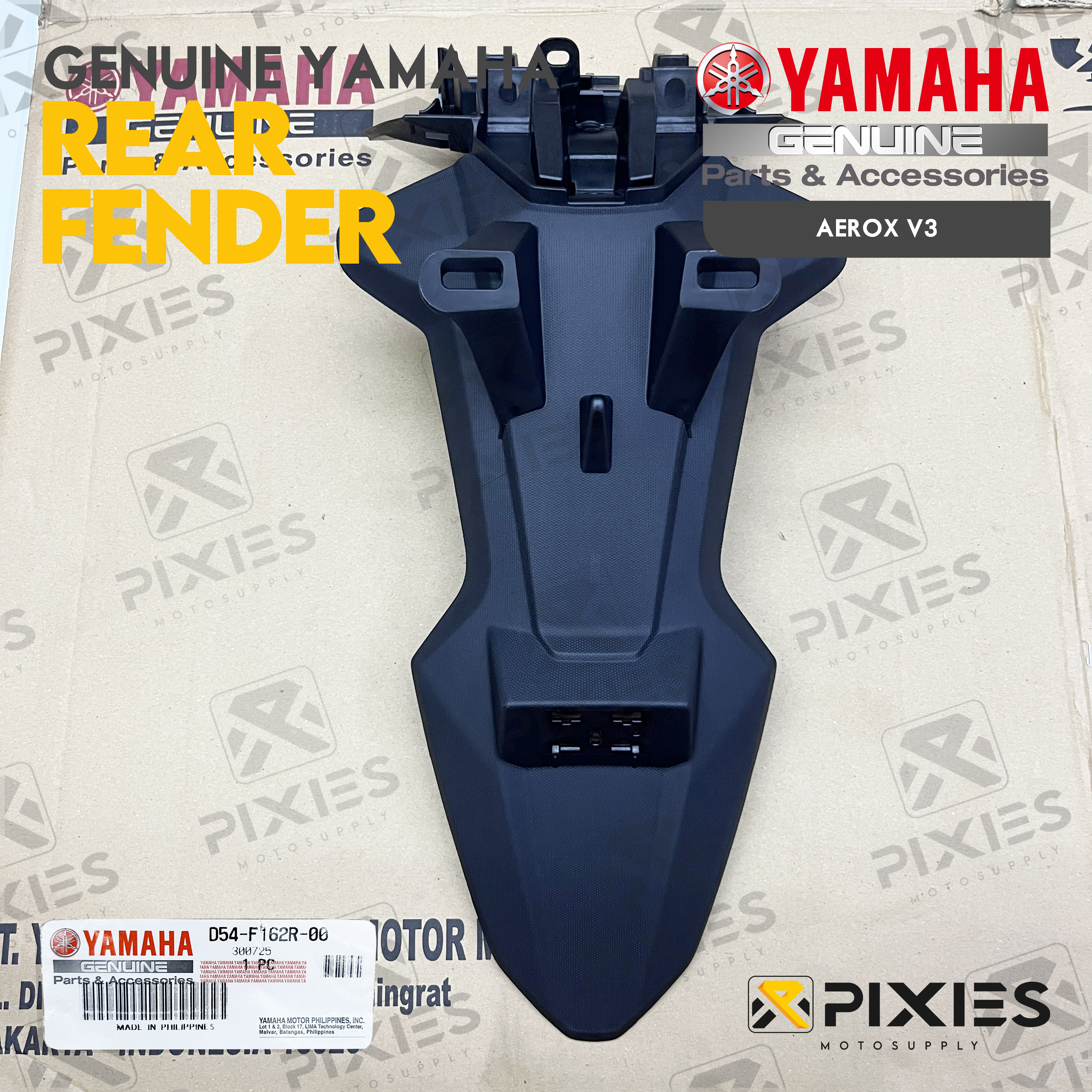 YAMAHA GENUINE REAR FENDER FOR AEROX V3 / AEROX 2025 / AEROX SP / AEROX ...