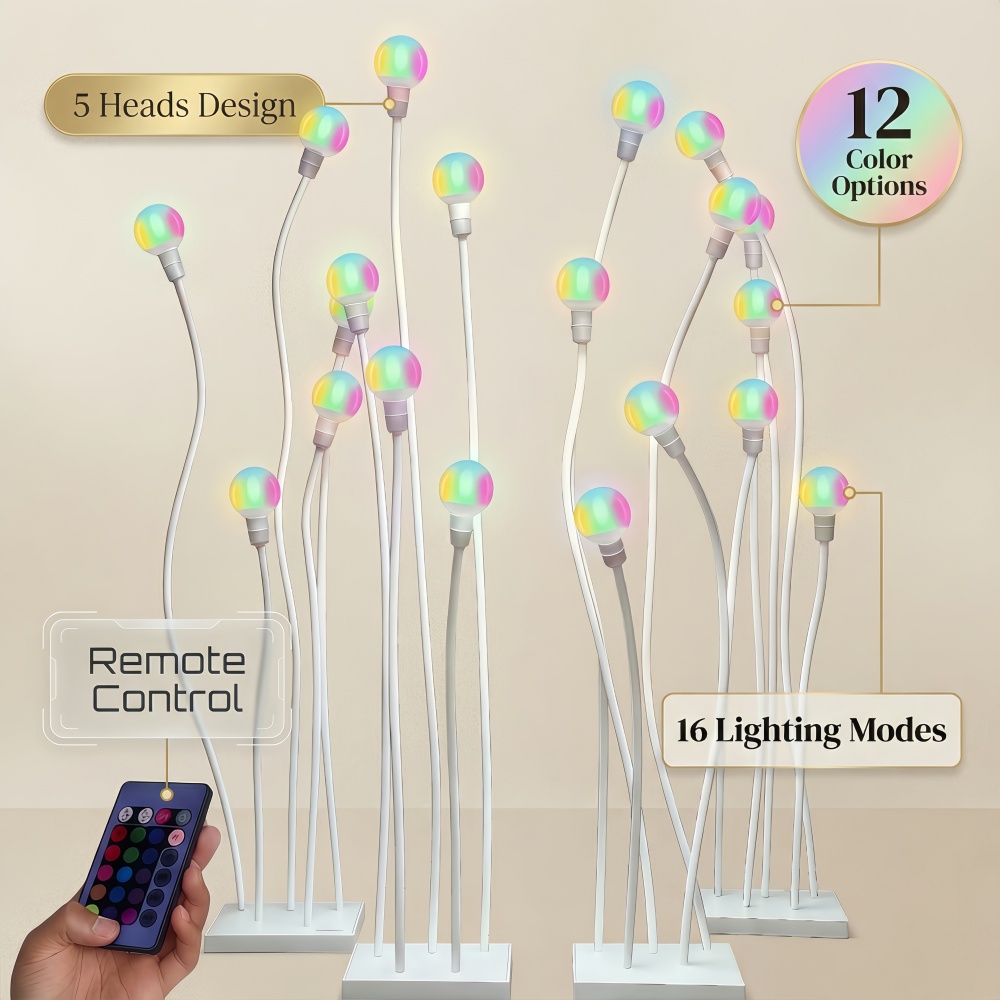 5-Head/set Wedding Aisle Lighting (with 5 Dimmable Light Bulb), 12 ...