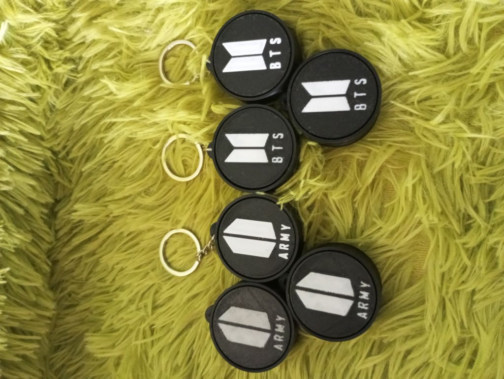 BTS ARMY LOGO FIDGET CLICKER KEYCHAINS GIFT AND SOUVENIRS ITEM | Shopee ...