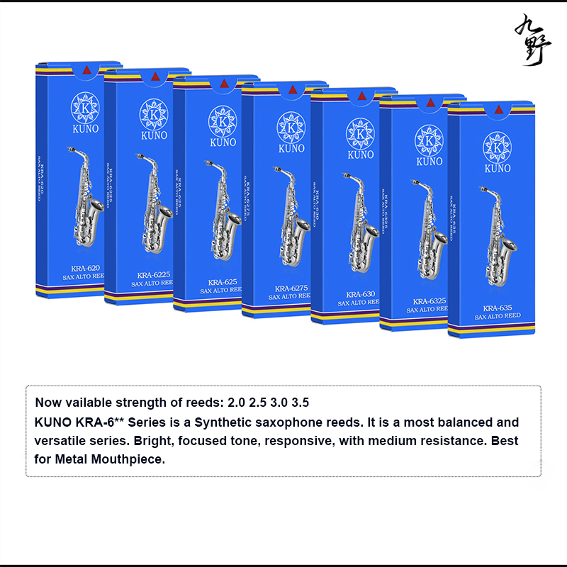 KUNO Synthetic Alto Saxophone Reed for Metal Mouthpiece | Shopee ...