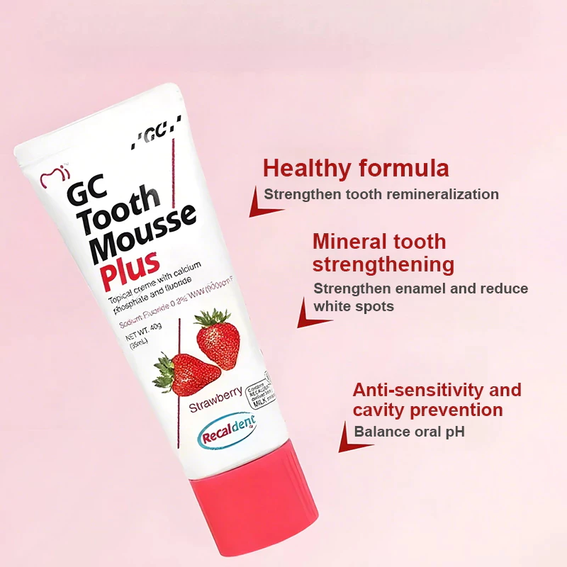Gc Tooth Mousse Topical creme And Tooth Mousse Plus Kid Toothpaste From ...