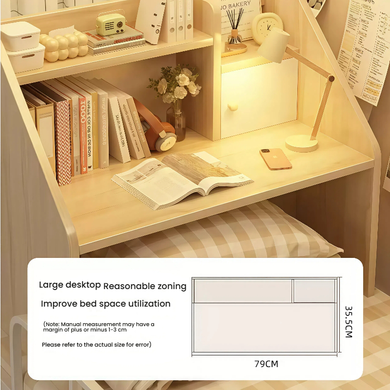 Bed Table College Dormitory Learning Storage Dual-Use Dormitory ...