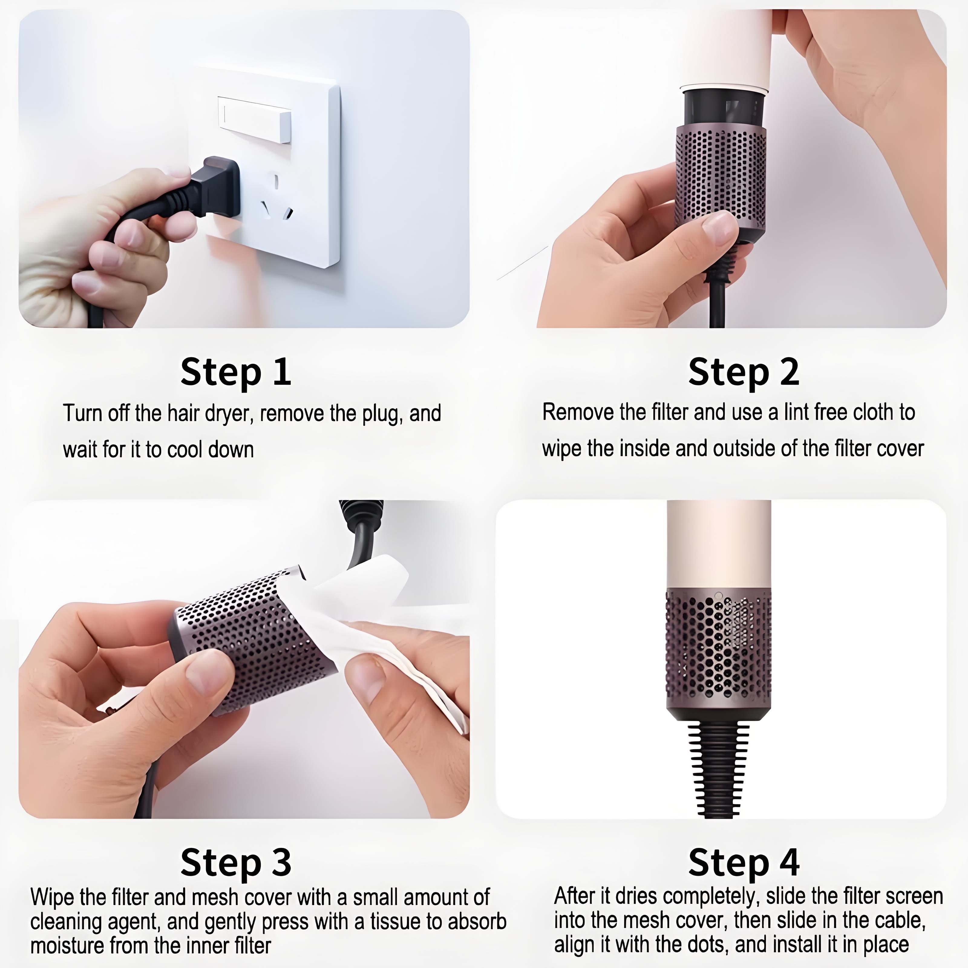 Portable Supersonic Hair Dryer Quick Hot and Cold High Speed Hair ...