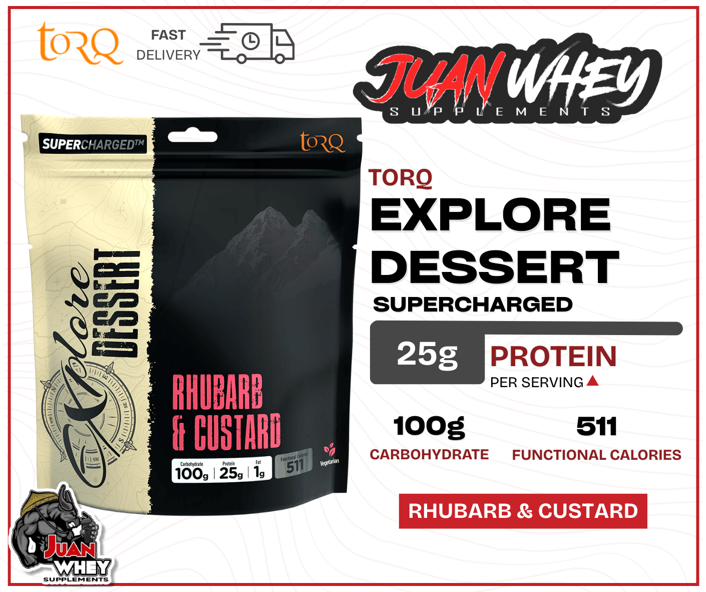 Torq Explore Dessert Supercharged 150g | Shopee Philippines