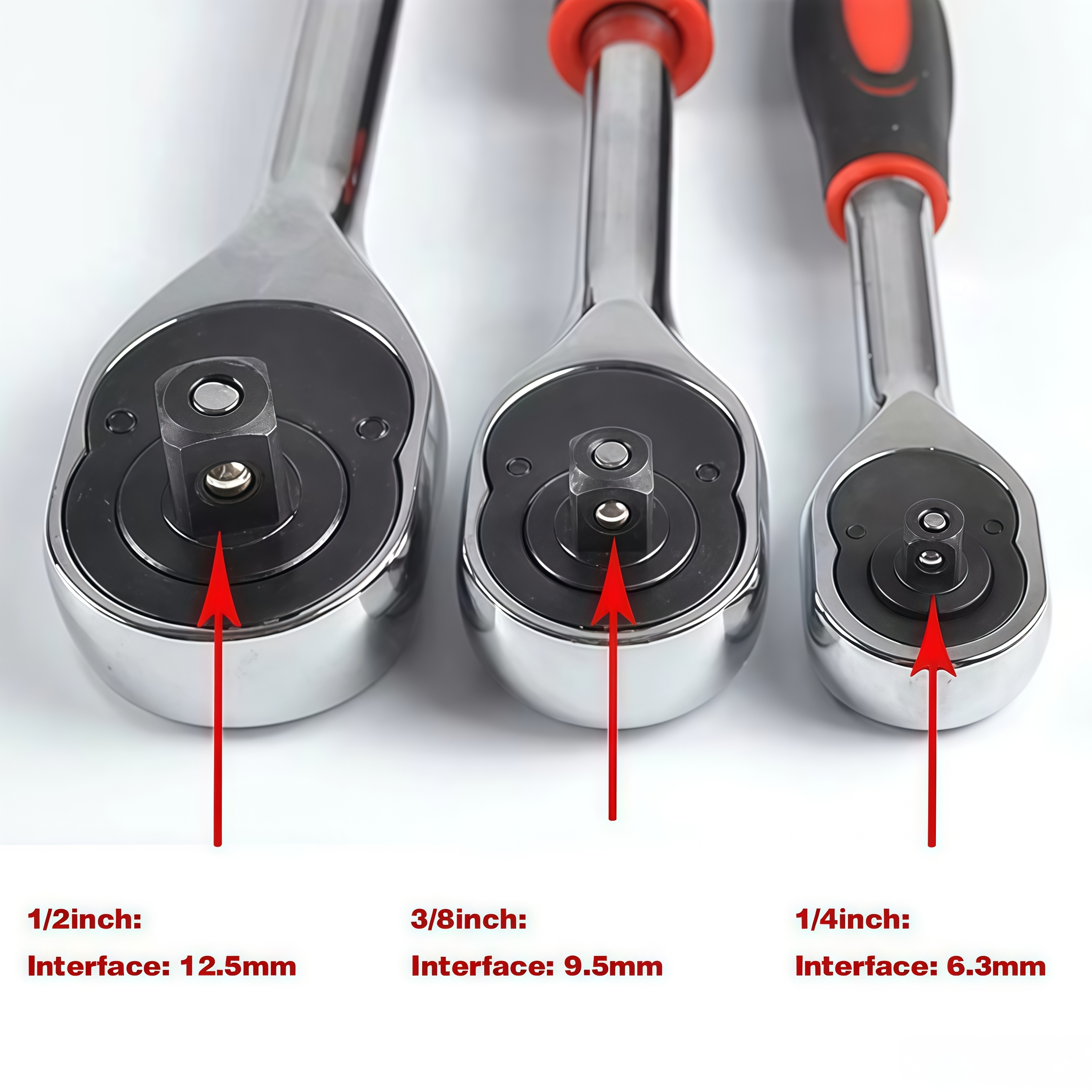 Extendable Ratchet Wrench 24-Tooth 1/4