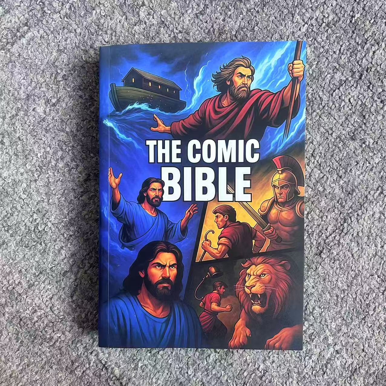 Illustrated Bible Comic Book For Kids Makes Complex Scripture Easy To ...