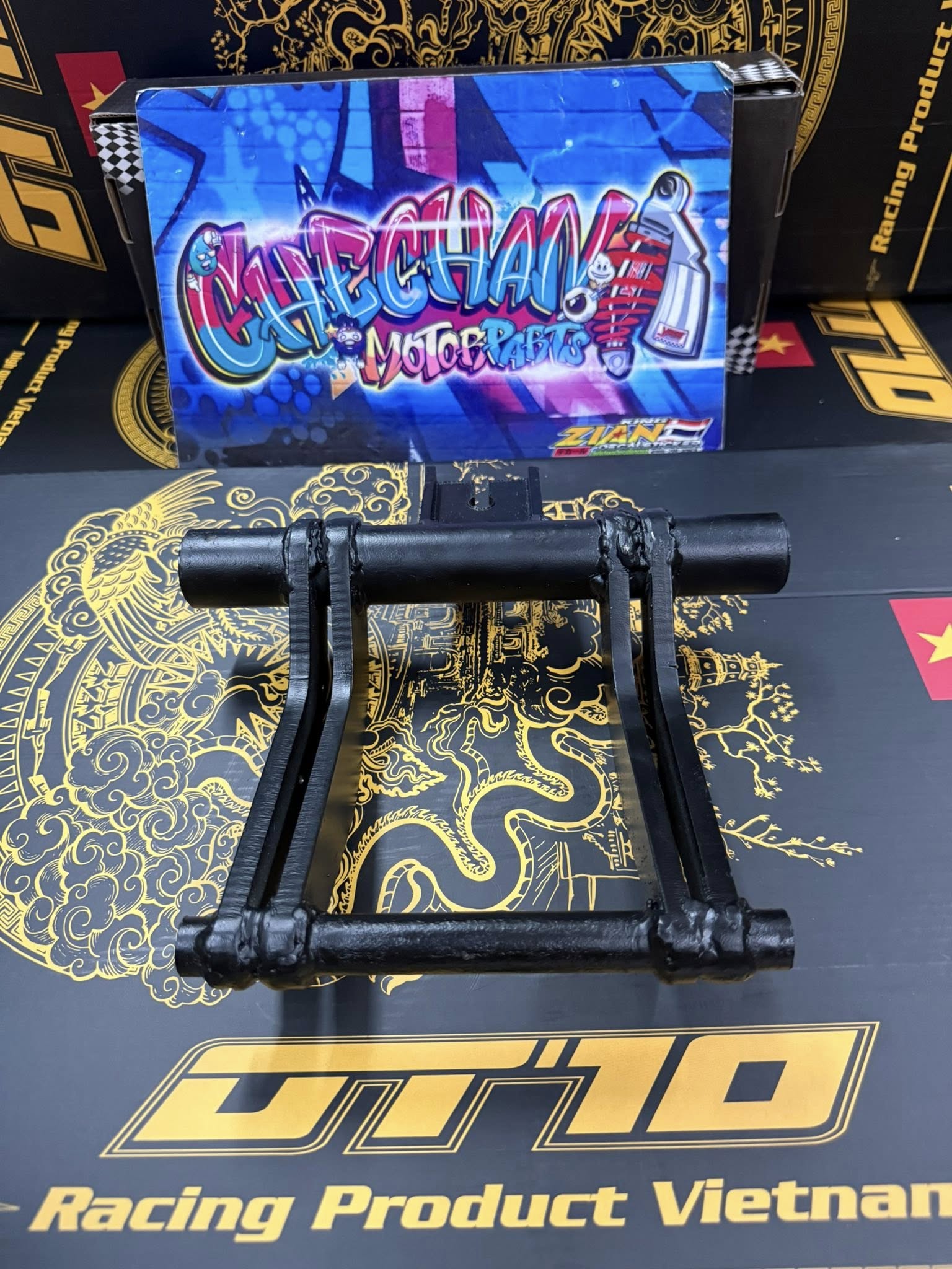 DT10 ENGINE SUPPORT CNC EMBLEM CLICK 125/150 LEGIT VIETNAM MADE ...