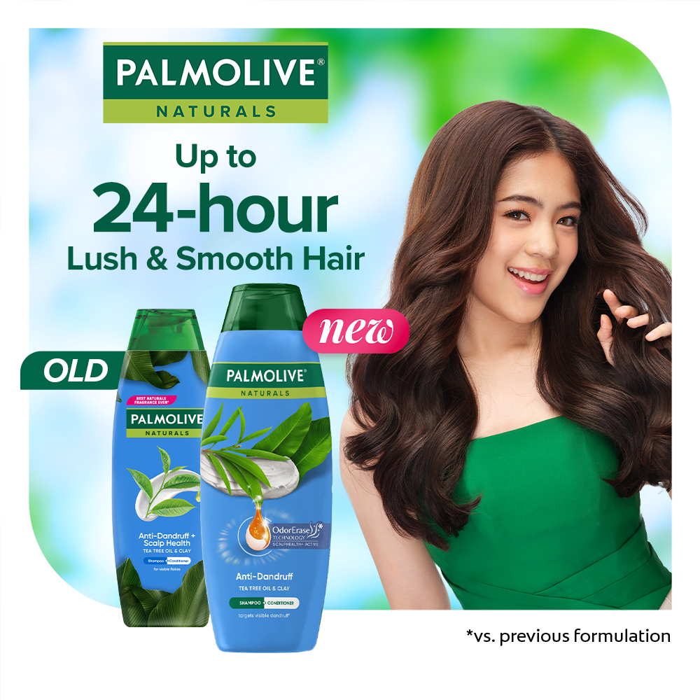 Palmolive Naturals Anti-Dandruff + Scalp Health Shampoo - with Tea Tree ...