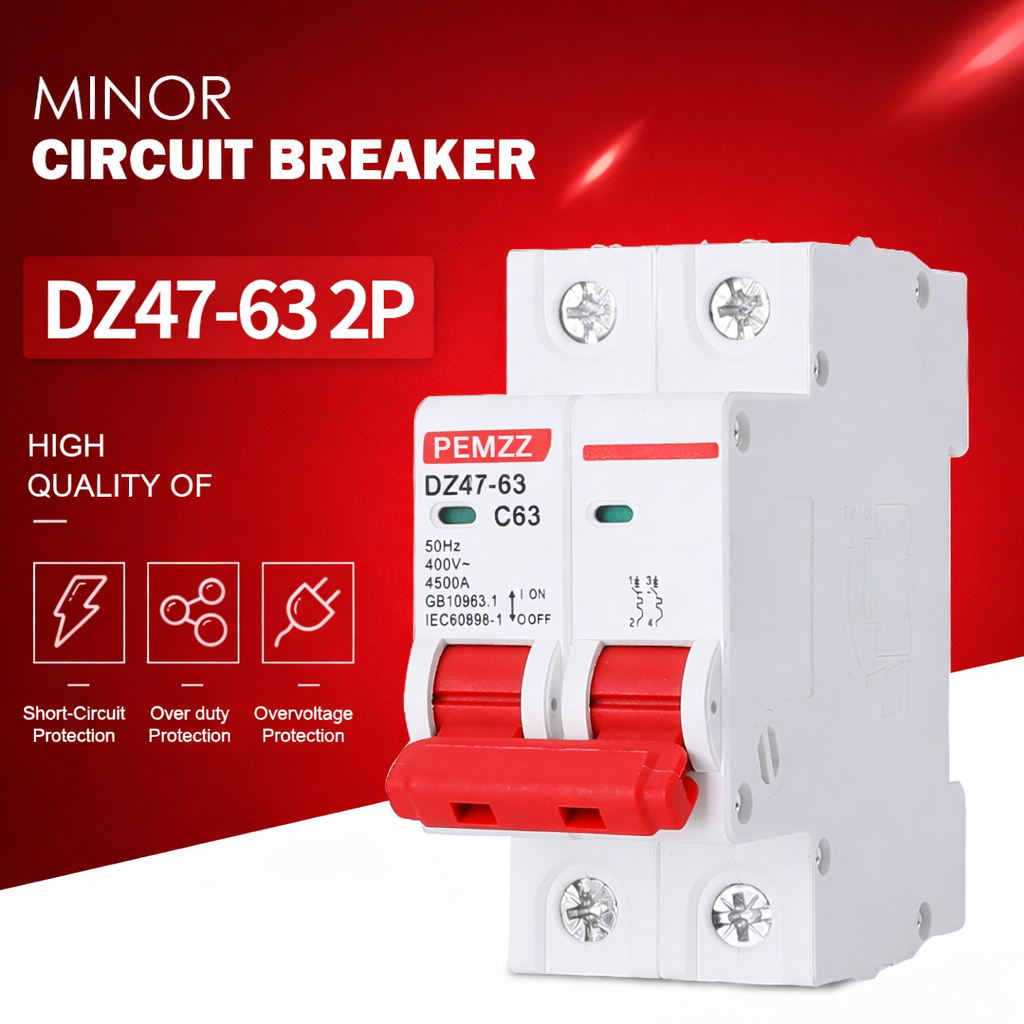 AC Circuit Breaker DC Circuit Breaker 1P 2P Reversible Breaker Solar ...