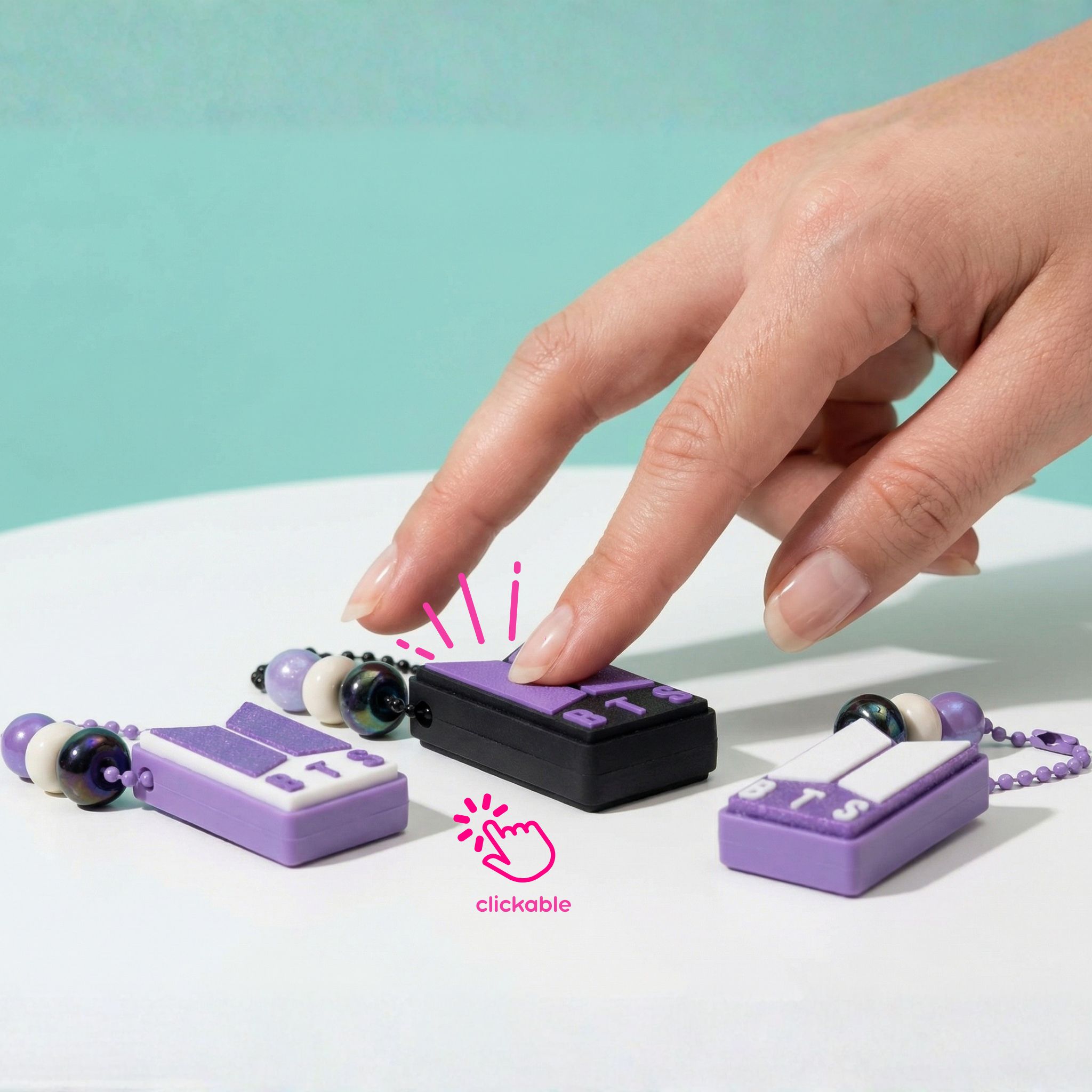 BTS Logo / BTS Arirang Clicker Fidget Toy Keychain | Shopee Philippines