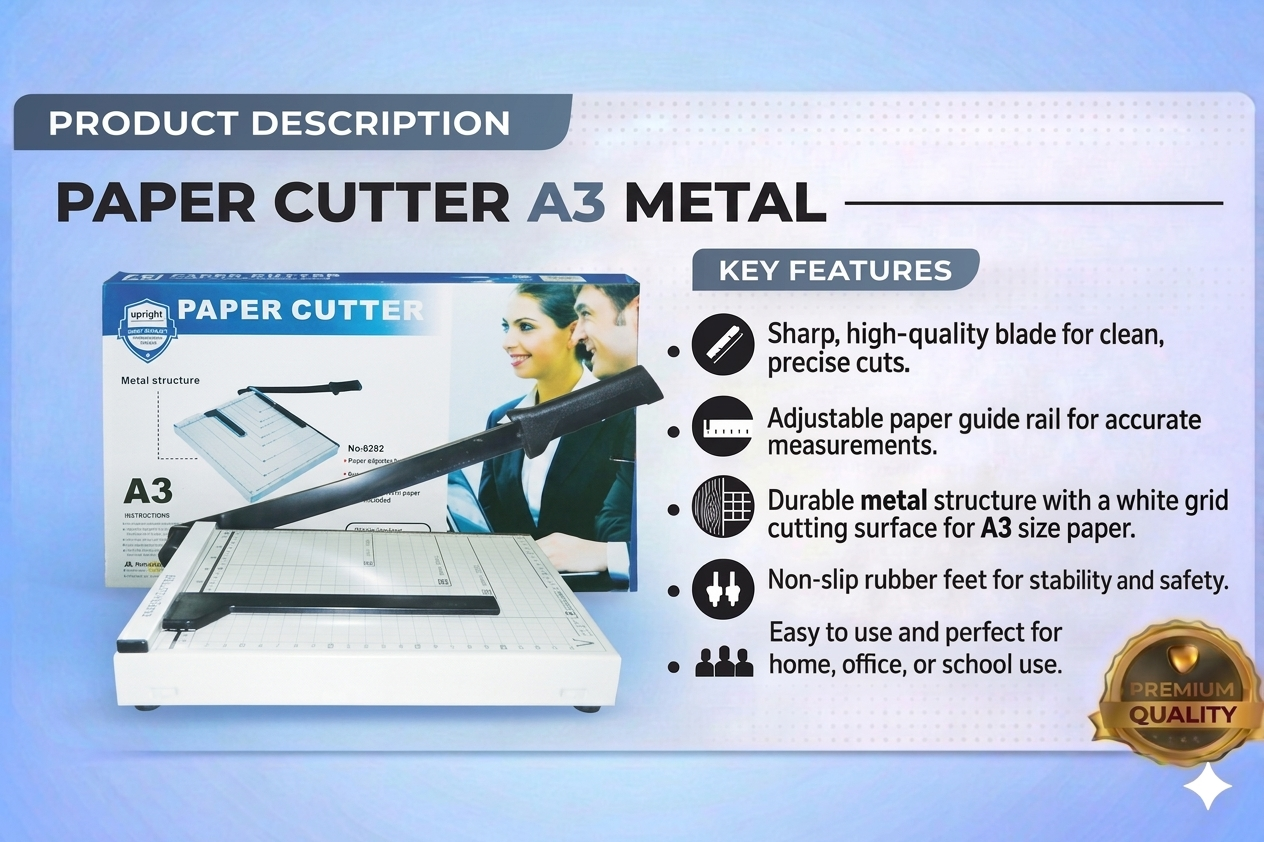 MSHOP PAPER CUTTER A3 METAL (15