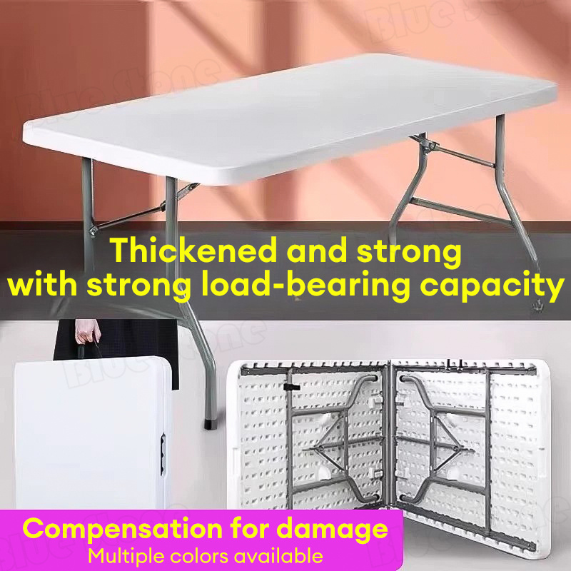 Folding Table Portable Multifunctional Folding Table Rectangular Table ...