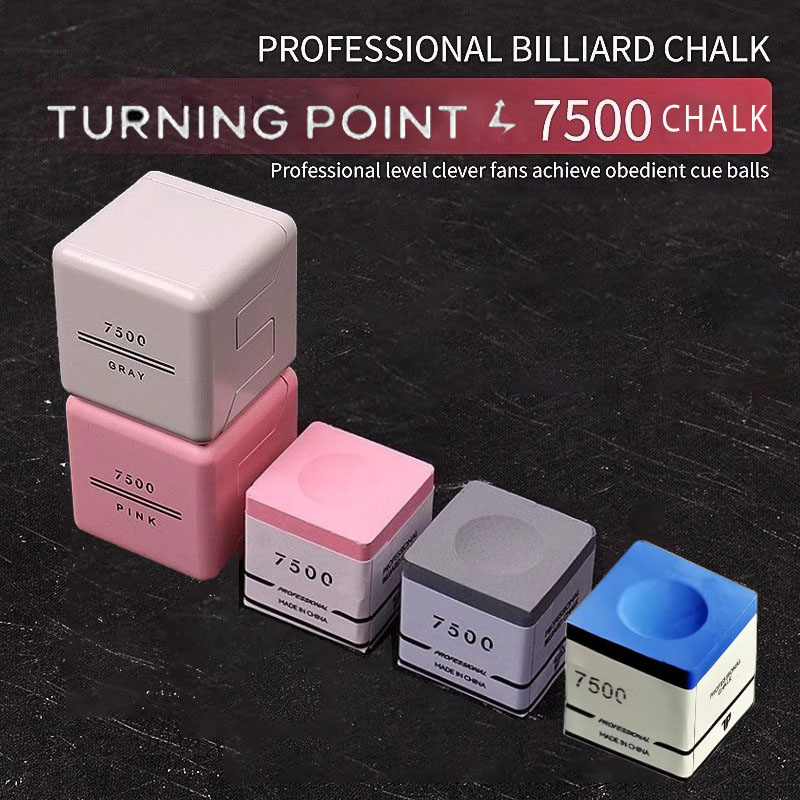 TP 7500 PRO Chalk Fine Billiard chalk- Pool Cue Stick Chalk Snooker ...