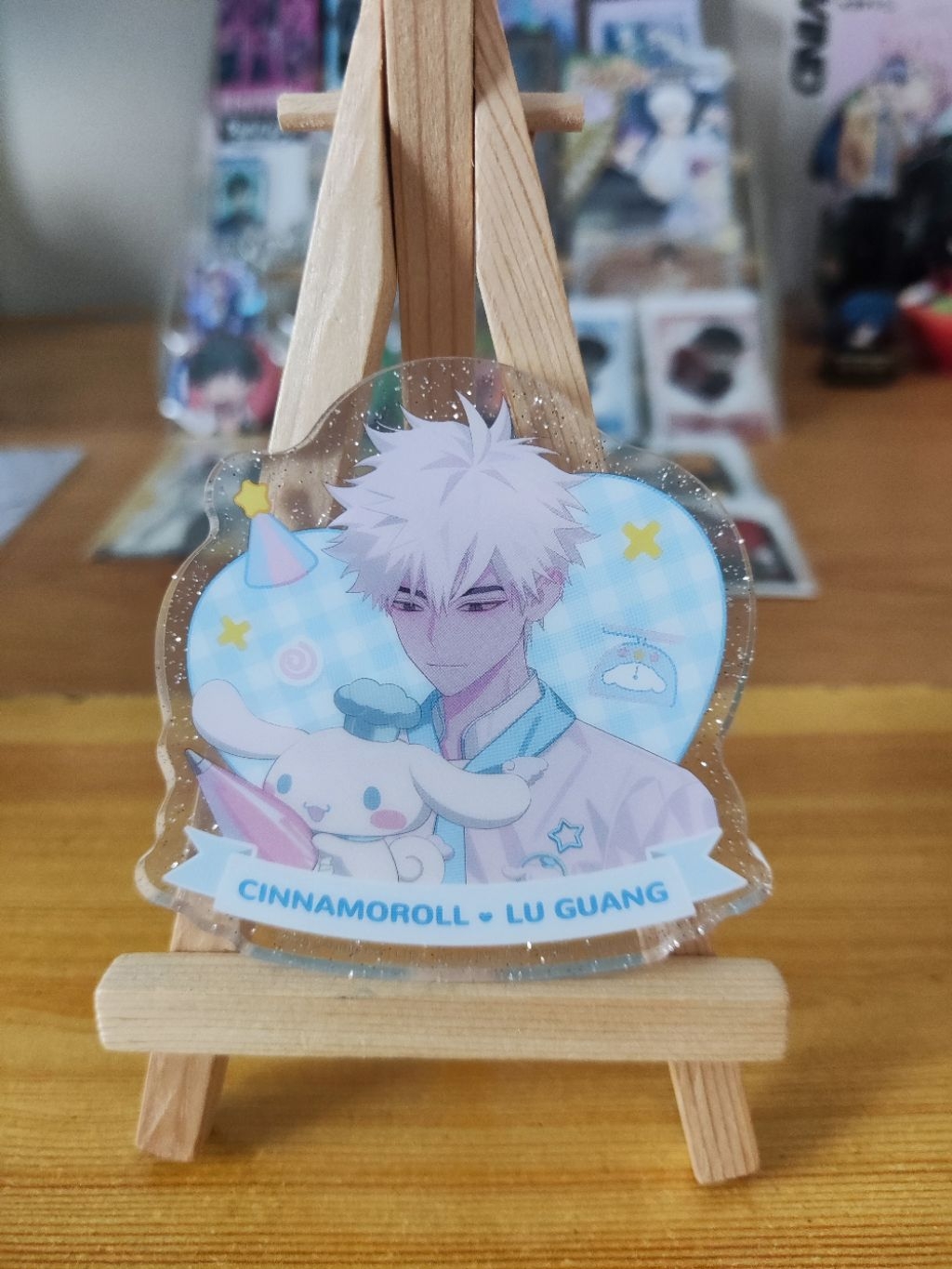 Official Link Click Sanrio Merchandise - Acrylic Magnet/Oval Badge ...