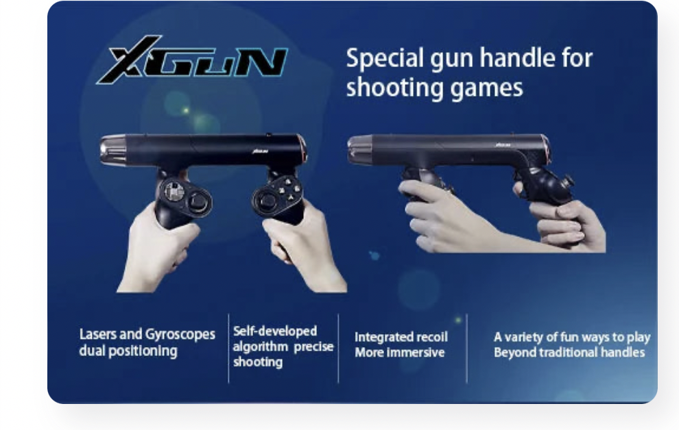 XGUN Light Gun - Precision Shooting Controller for Immersive Gaming ...
