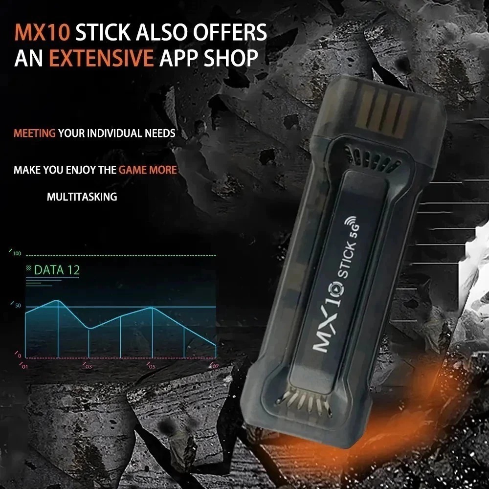 Turn Any TV Into Smart TV – 4K Android 13.0 Stick with 5G WiFi | Shopee ...