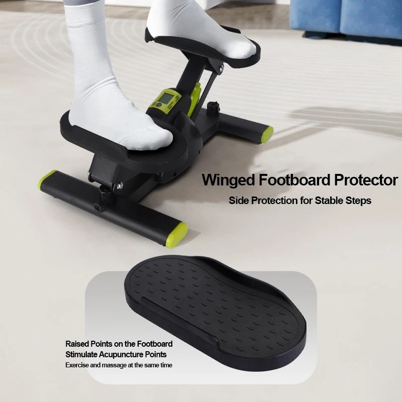 Pedal Exercise Mini Side Stepper V-shaped stepper indoor Hydraulic air ...