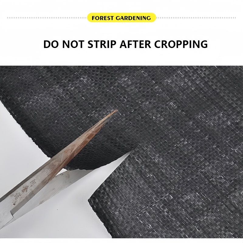 1M2M3M Weed Control Barrier Fabric Weeding Cloth Black Degradable Film ...